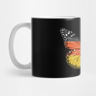 German Flag  Butterfly - Gift for German From Germany Mug